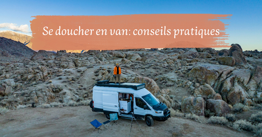 Se doucher en van: conseils pratiques