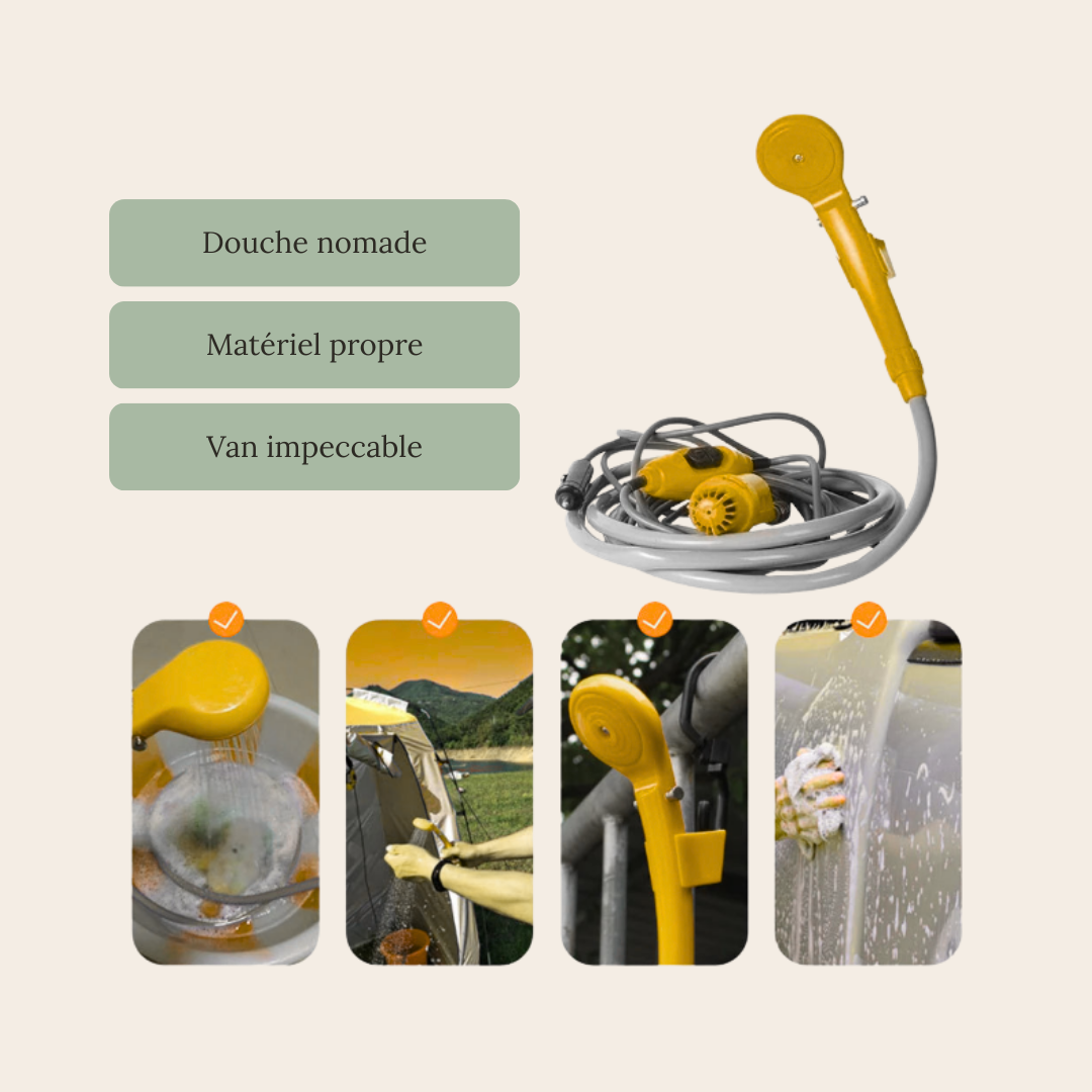 DOUCHE NOMADE 12V OPTIMA